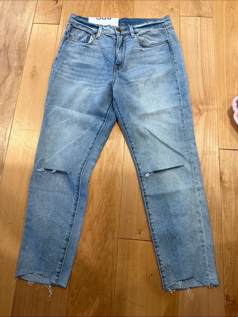 BDG Light Blue Distressed High Rise Jeans